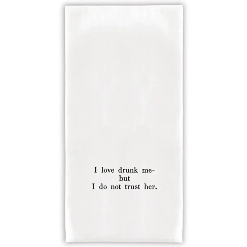 Face to Face Thirsty Boy Towels - I Love Drunk Me